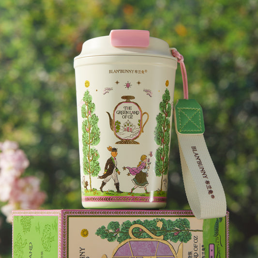 BlanBunny Wizard of Oz Tumbler Travel Mug  Insulated  Portable Coffee Cup