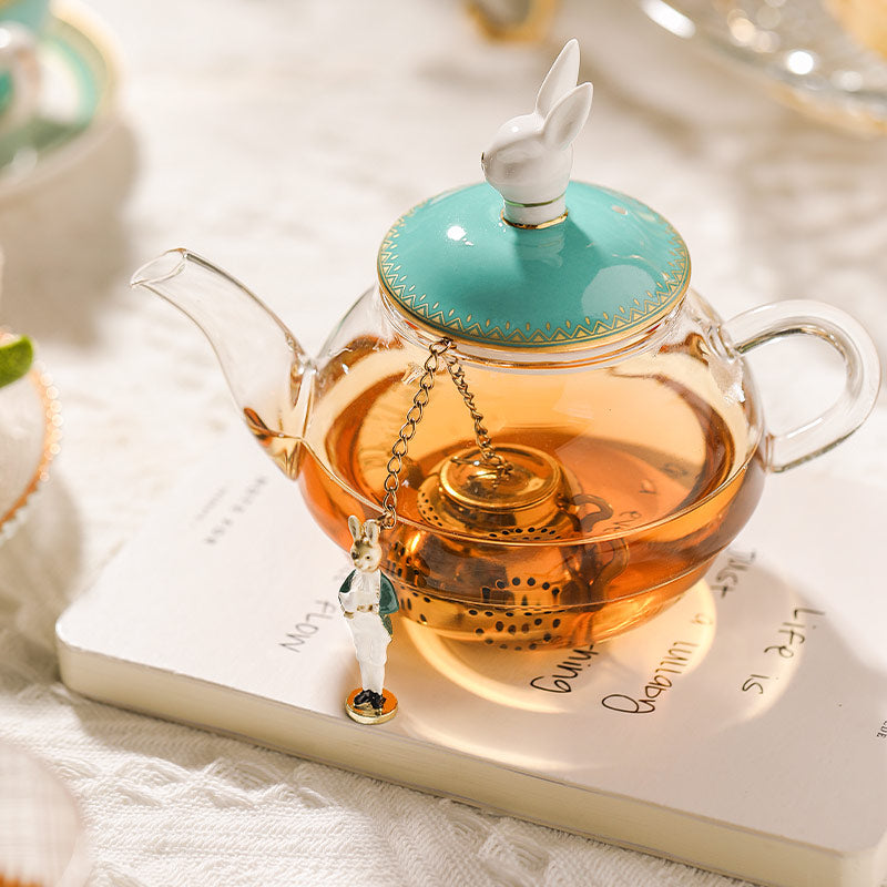 BlanBunny Alice Pendant Tea Infuser Heat Resistant Stainless Steel Tea Strainer