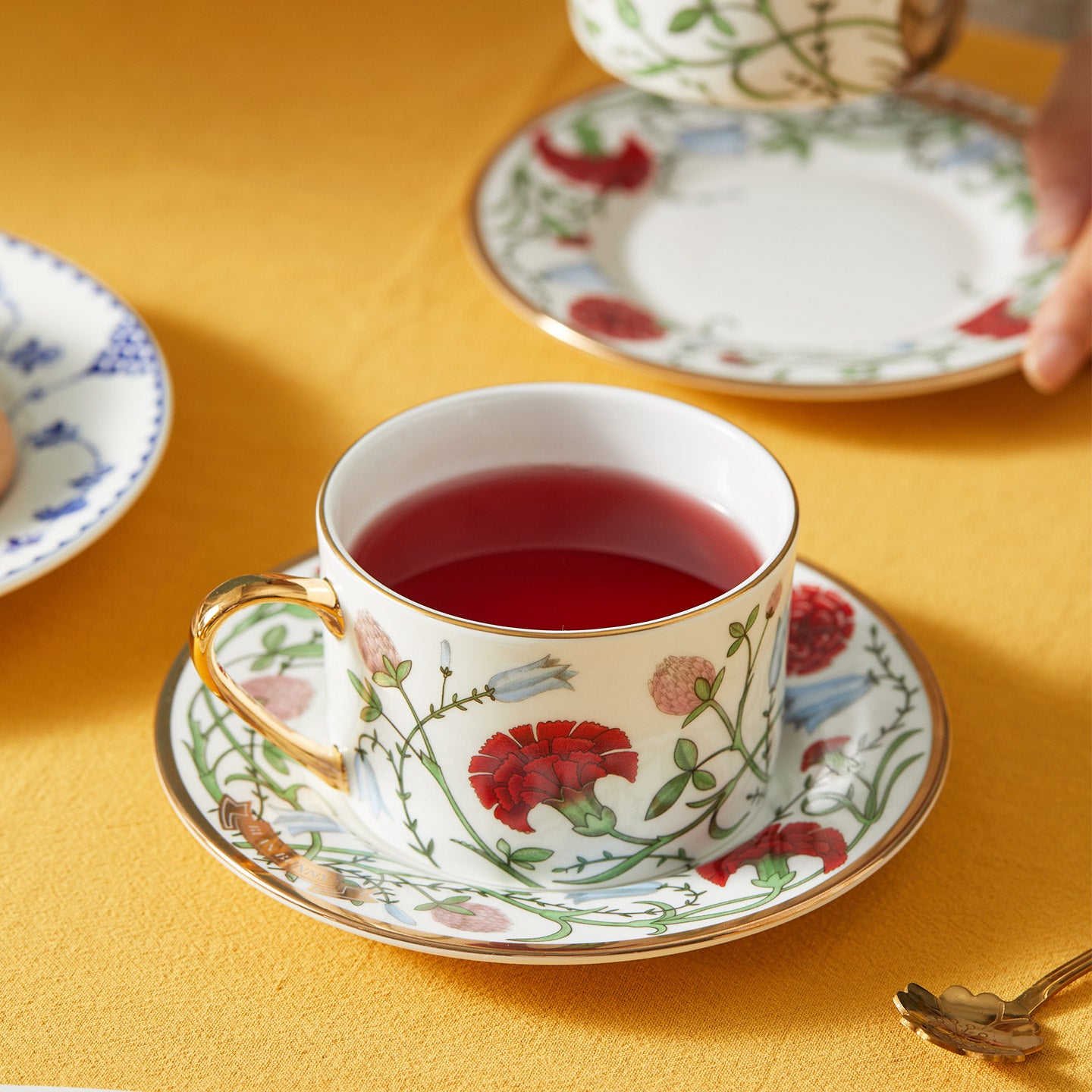BlanBunny Garden Adventure Tea Set with Cup & Saucer English Afternoon Tea Set Gift