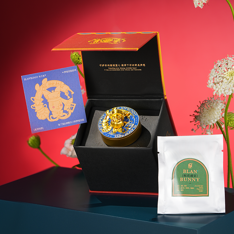 BlanBunny Nutcracker Magnetic Car Diffuser 3D Alloy Air Vent Freshener – Long-Lasting Car Fragrance