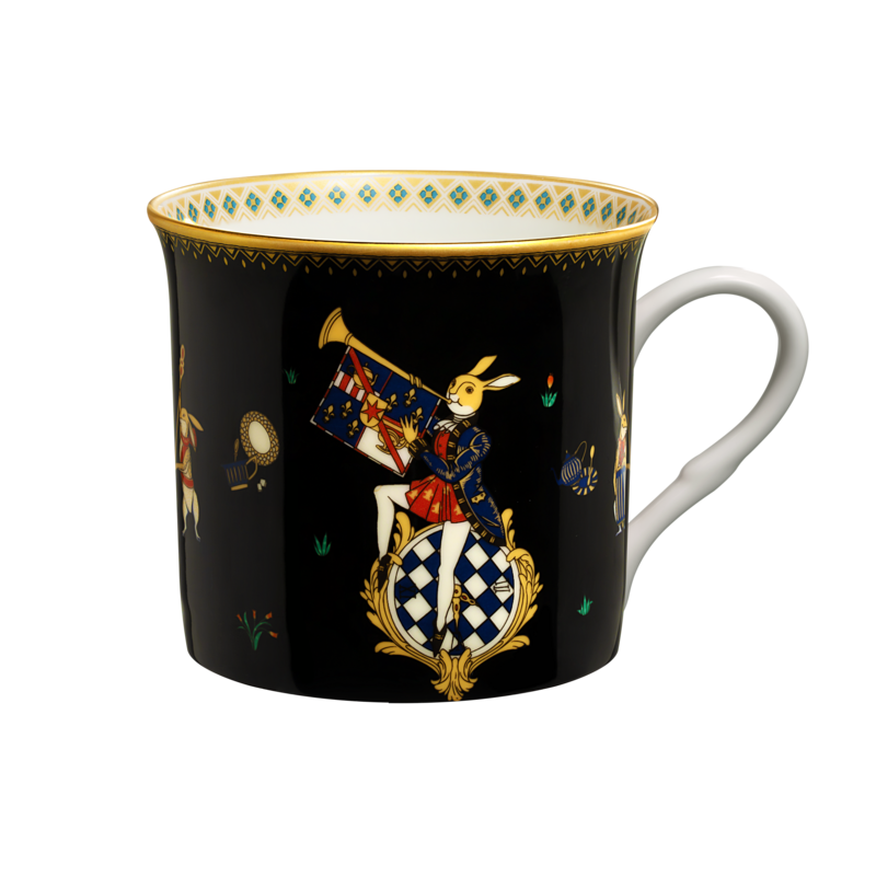 BlanBunny King Mug bone china cup - black