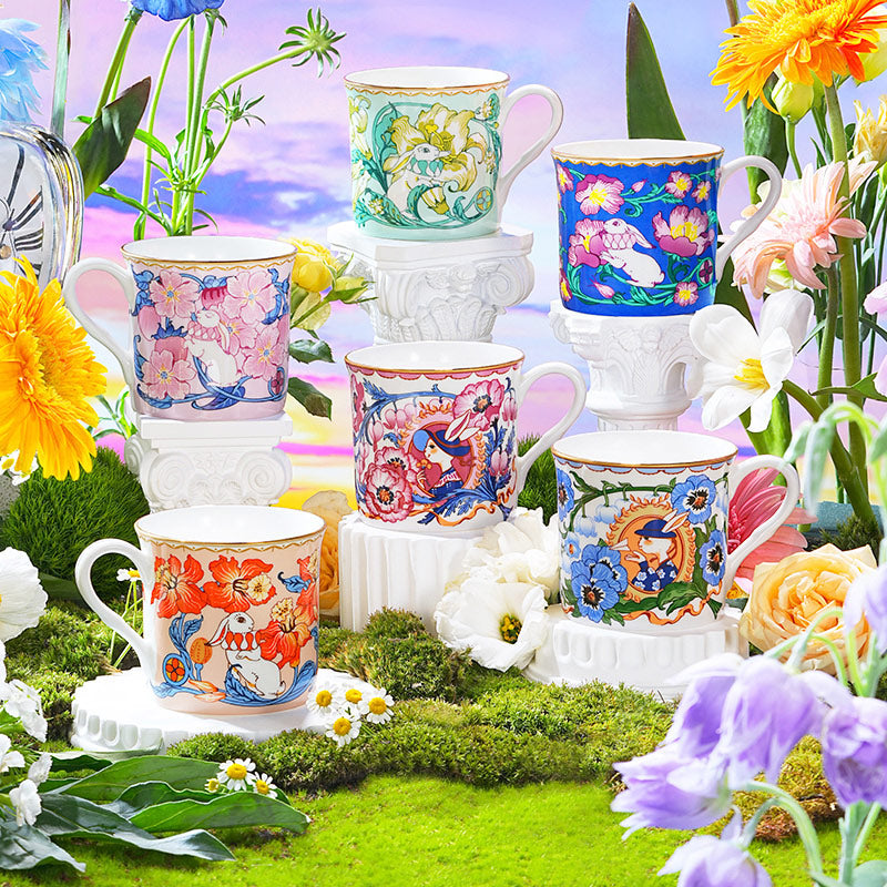 BlanBunny Shakespeare Garden Bone China Mug Main Image