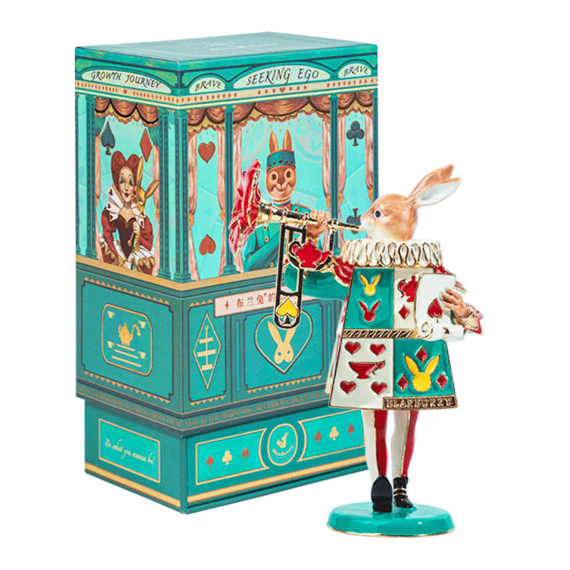 BlanBunny Ziv Jewelry Box Organizer for Rings Earrings and Accessories white background