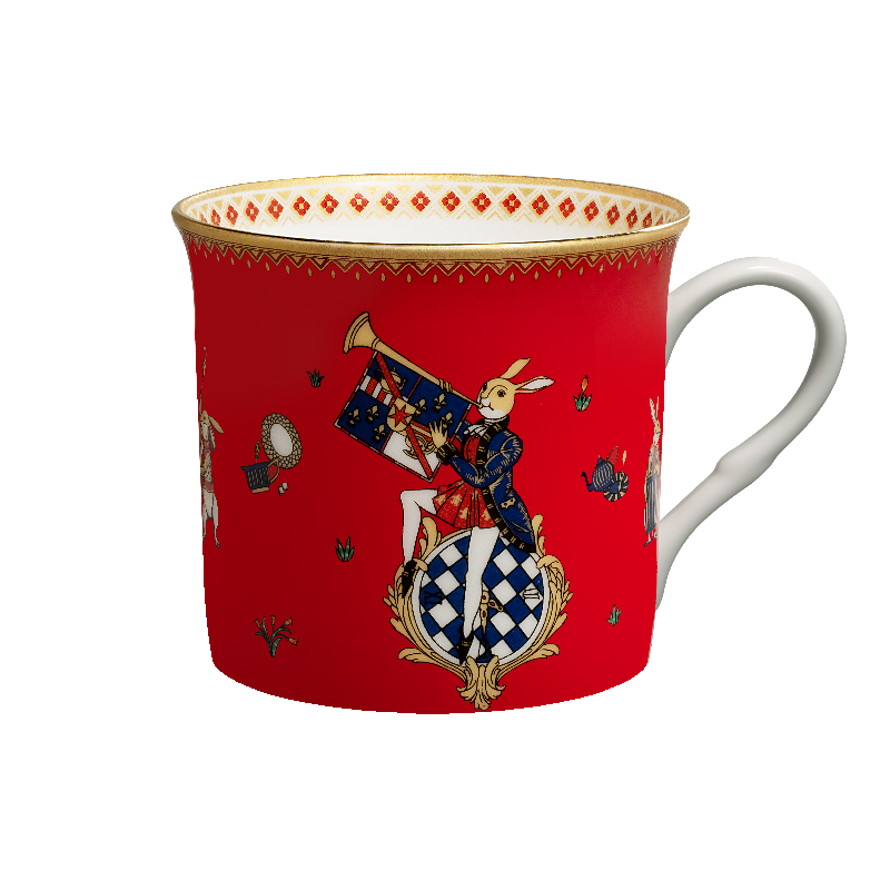 BlanBunny King Bone China Mug Tea Cofee Cup With Gift Box