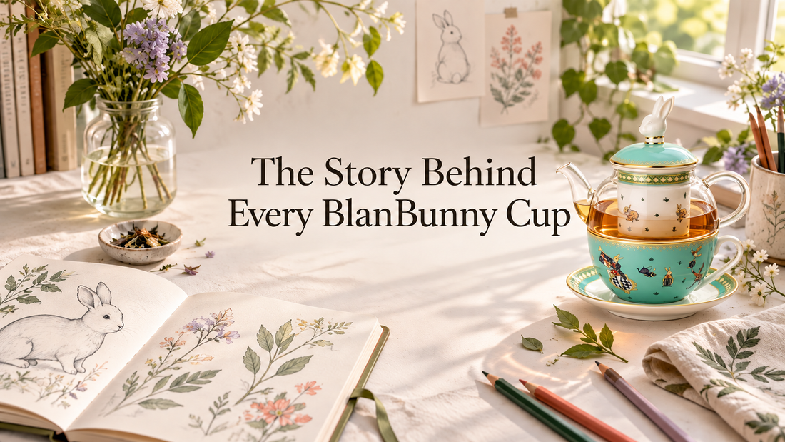 The Story Behind Every BlanBunny Cup with the Royal Garden Tea-for-One Set