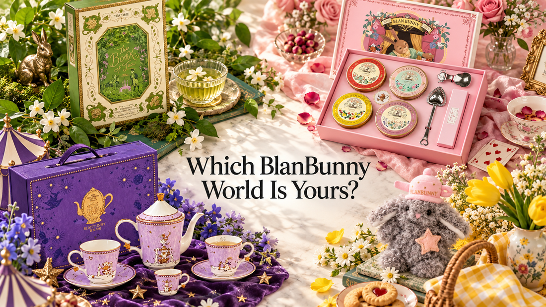 BlanBunny Oz, Alice and Dreamland story worlds with a bunny