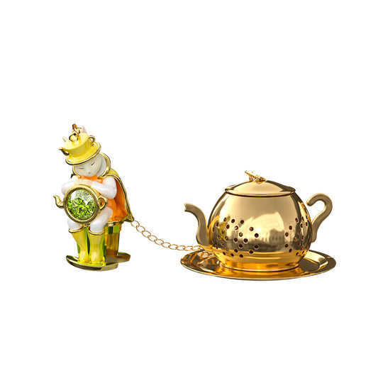 Blanbunny The Green Land of Oz Tea Infuser Cute Bunny Cute Pendant Stainless Steel Leaf Filter Portable Tea Brewing Tool