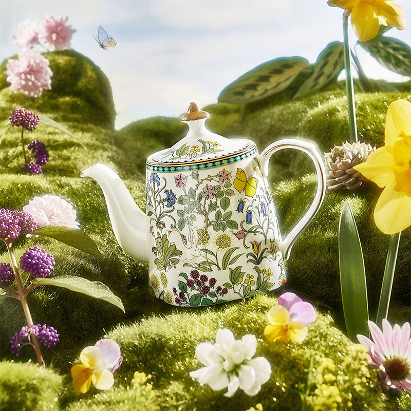Flower Secret Border Tea Set