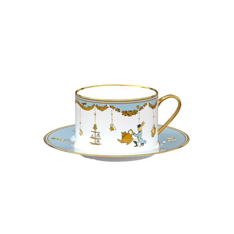 Nutcracker Twirling Party Cup & Saucer Set