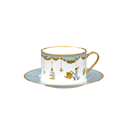 Nutcracker Twirling Party Cup & Saucer Set