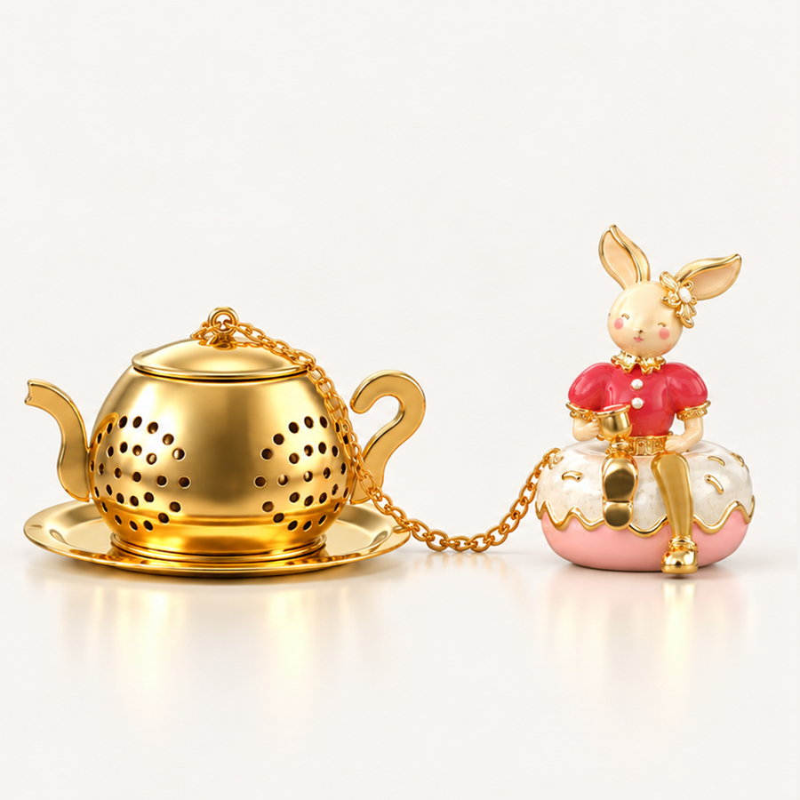 Sweet Afternoon Tea Ritual Infuser & Strainers