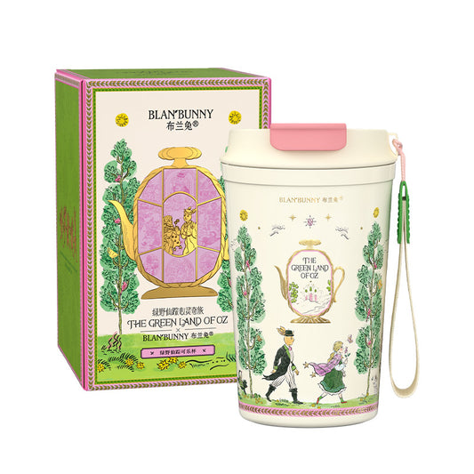 BlanBunny Wizard of Oz Tumbler Travel Mug  Insulated  Portable Coffee Cup