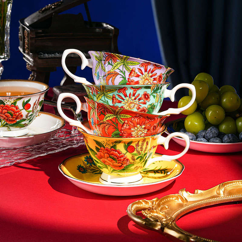 BlanBunny April Chapter Series Bone China Tea Set - Cup and
