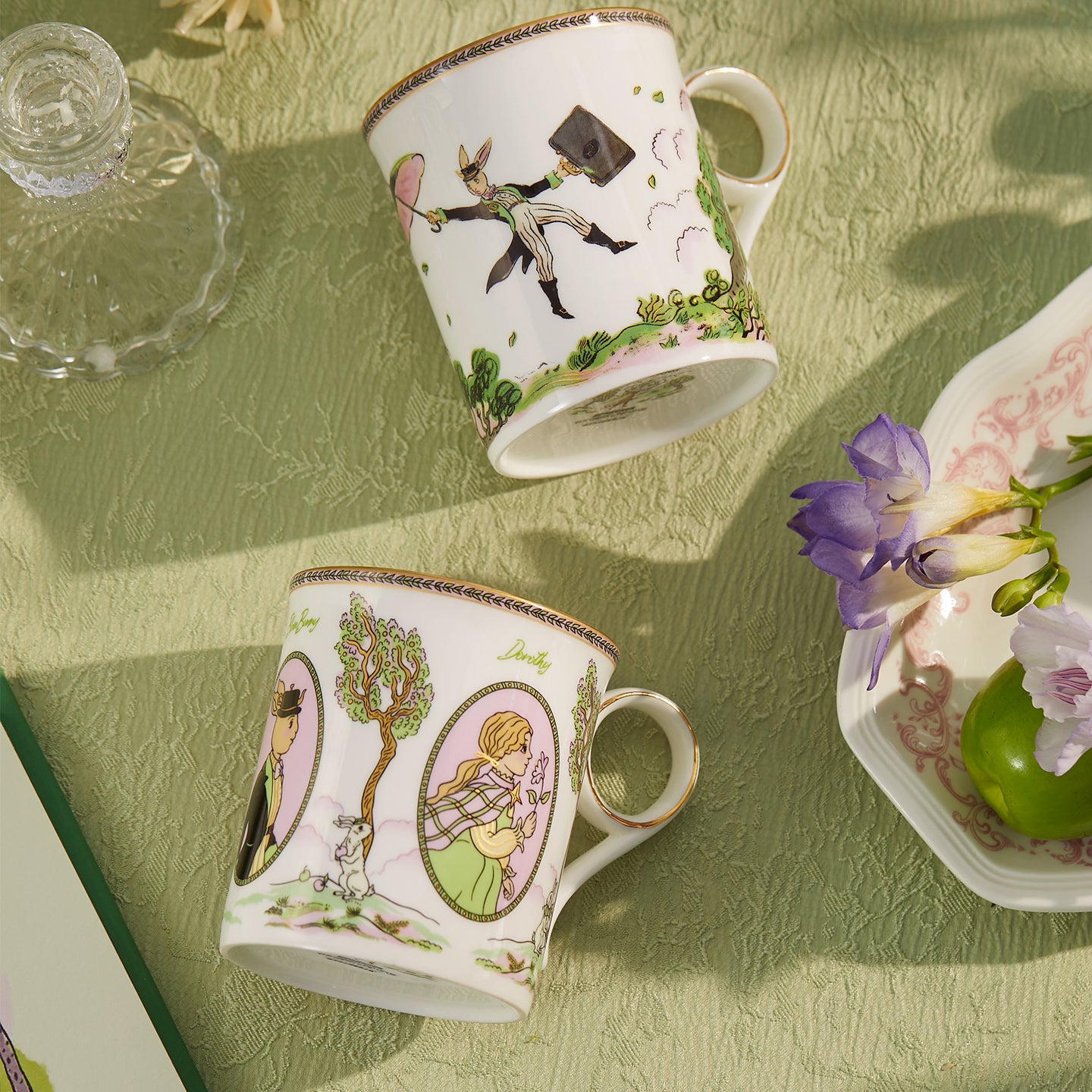 ウーロン茶、マグカップ、スプーン、茶こしセットギフトボックスBlan Bunny BlanBunny Fruit & Flower Teas and Teaware – Savor Natural