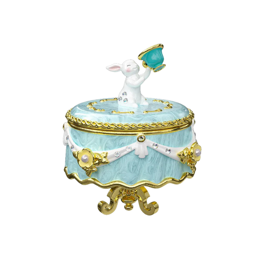 English Afternoon Tea Jewelry Box