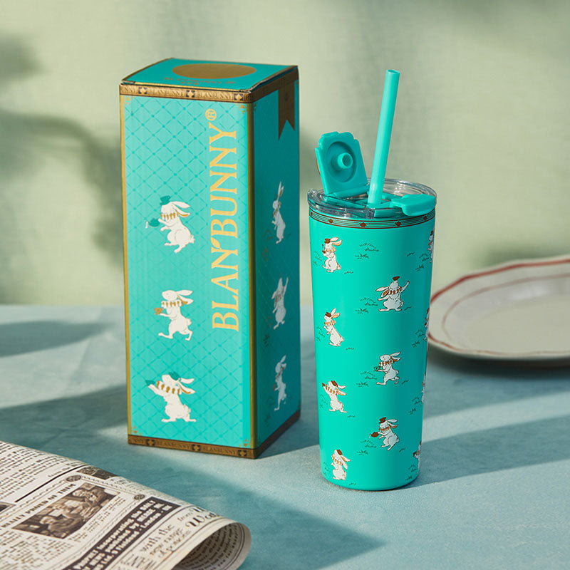 Wild Roaming Straw Thermal Cup