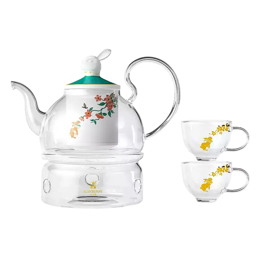 Enchanted Bloom Glass Teapot Set product image 1