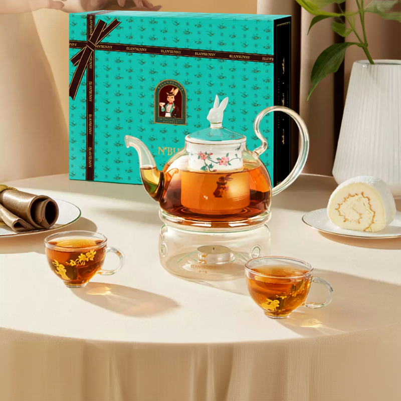 Enchanted Bloom Glass Teapot Set product image 2