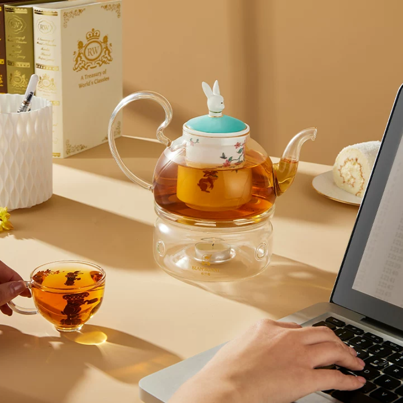 Enchanted Bloom Glass Teapot Set product image 3