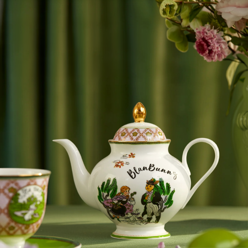 The Green Land of Oz Teapot Set bottom image 1