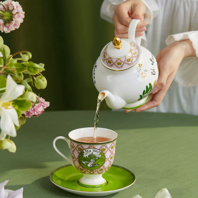 The Green Land of Oz Teapot Set how to use image