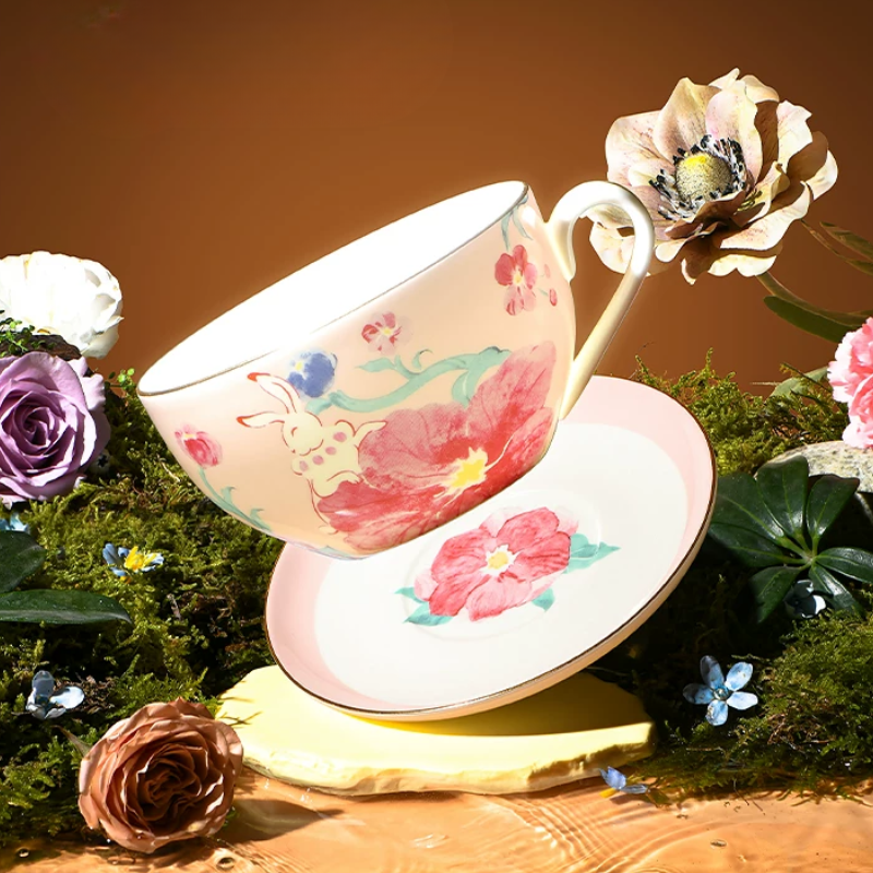 King's Garden Duo Teapot Gift Set - Pink product image 3