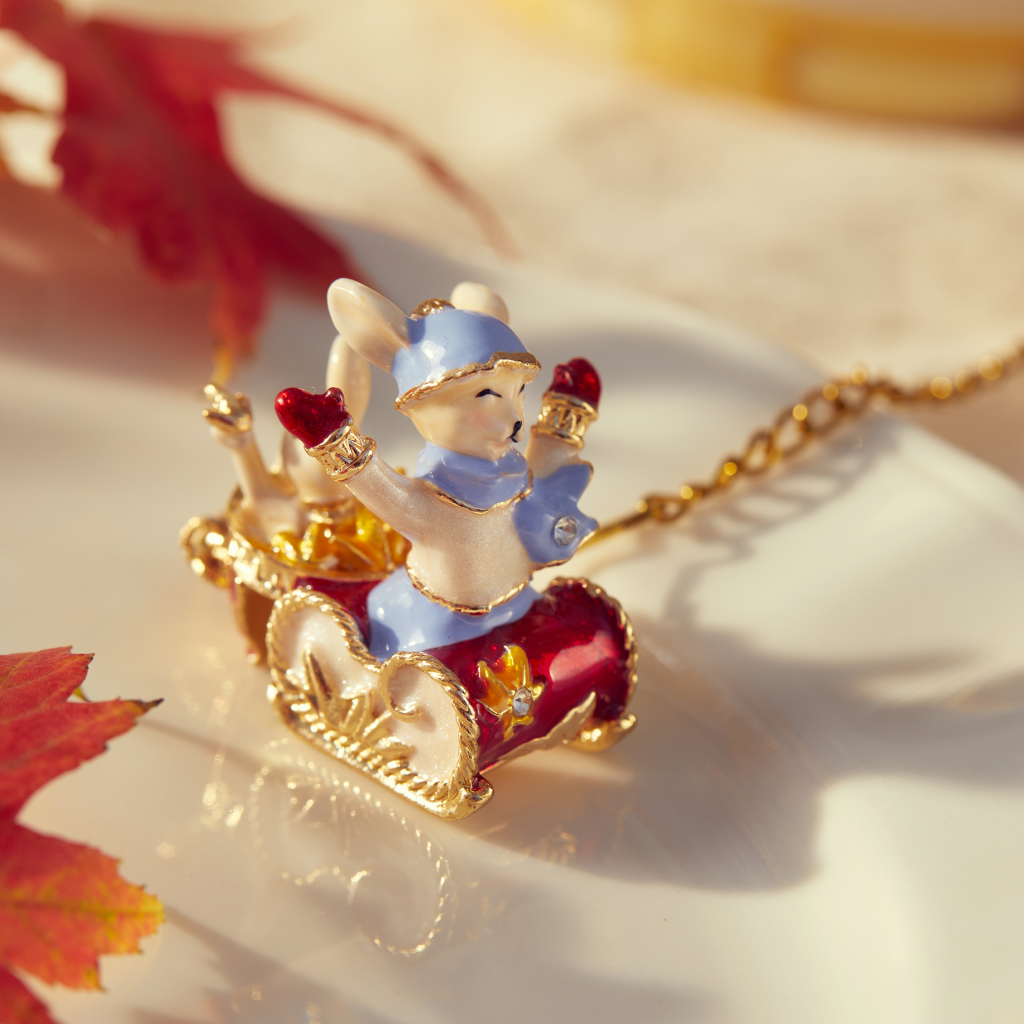 BlanBunny Autumn&Winter Series Stainless Steel Teapot Tea Infuser Brewing Tea Filter Cute Tea Strainer