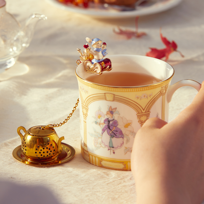 BlanBunny Autumn&Winter Series Stainless Steel Teapot Tea Infuser Brewing Tea Filter Cute Tea Strainer