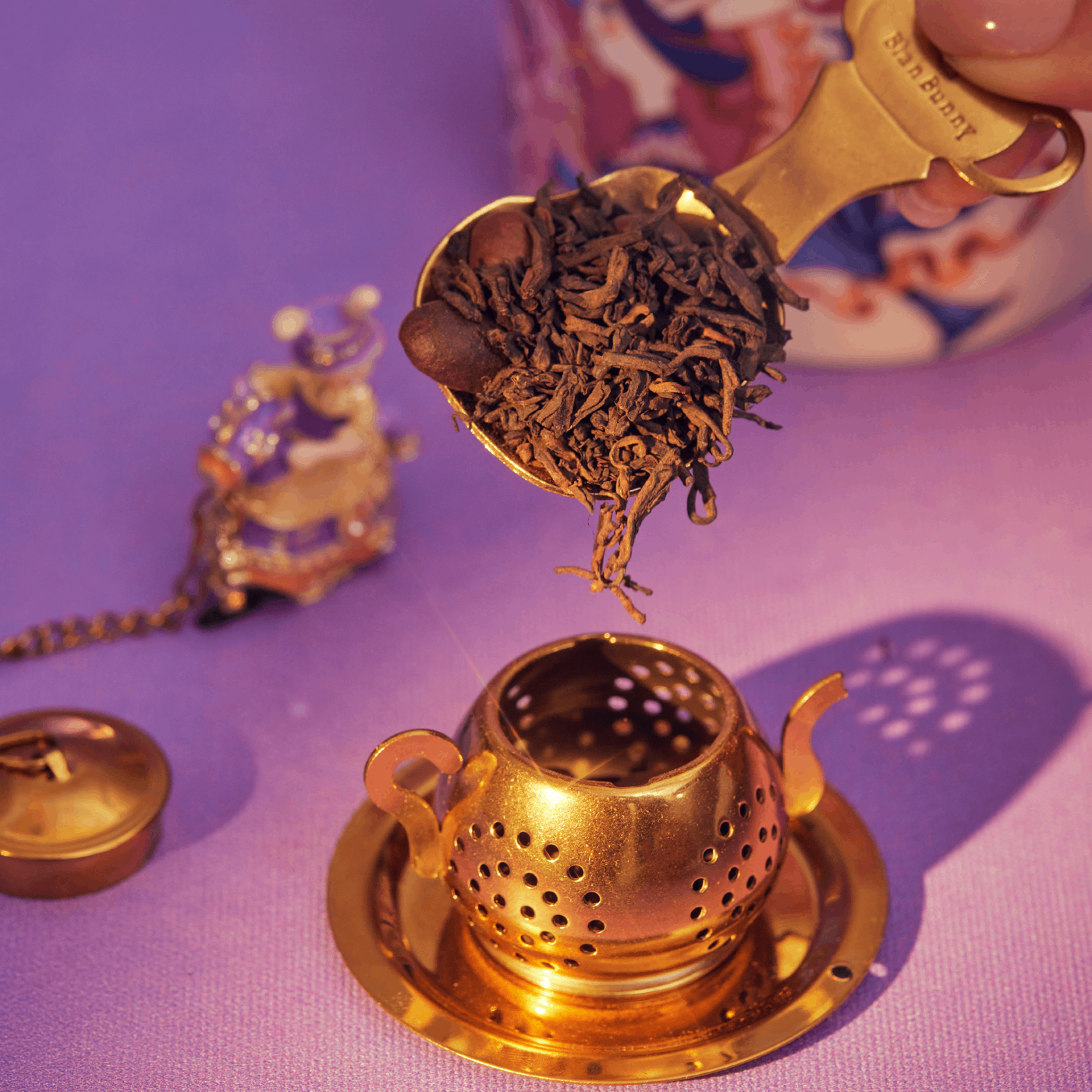 BlanBunny Dream Circus Stainless Steel Tea Infuser Mini Teapot Loose Leaf Tea Strainer