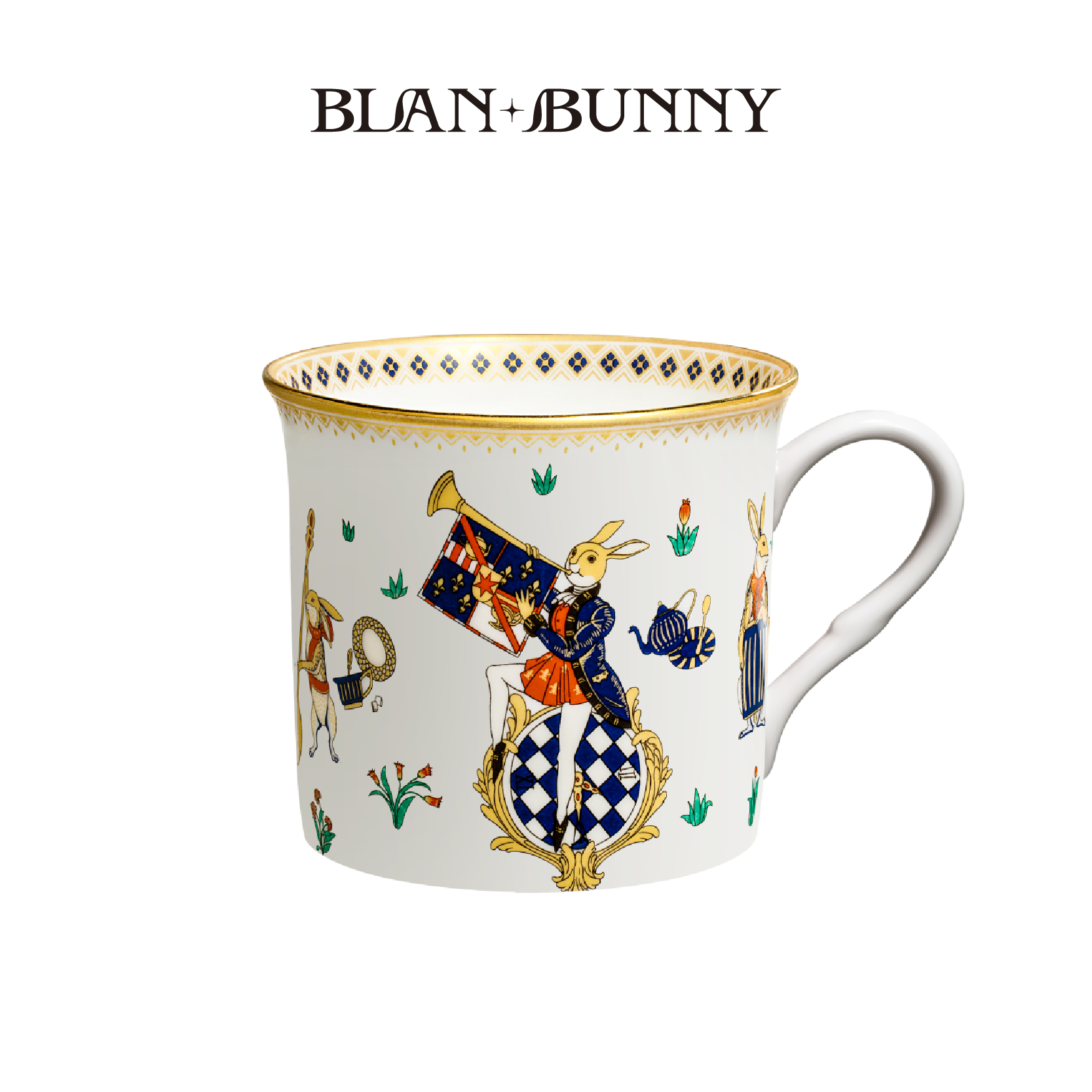 King's Garden Bone China Mug