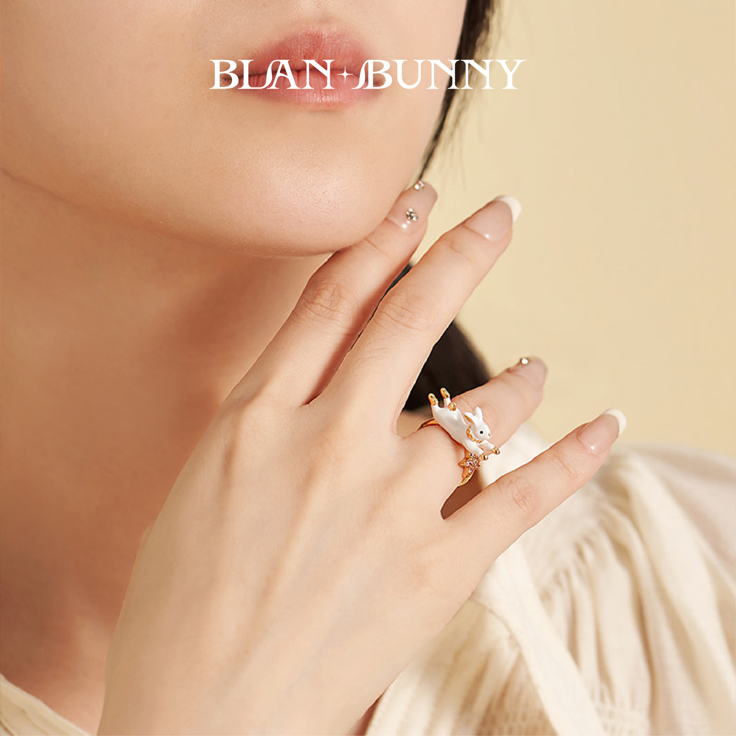 BlanBunny Crystal Glass Pearl Jewelry Set for Women Unique Design Necklace Bracelet Earrings Ring Gift