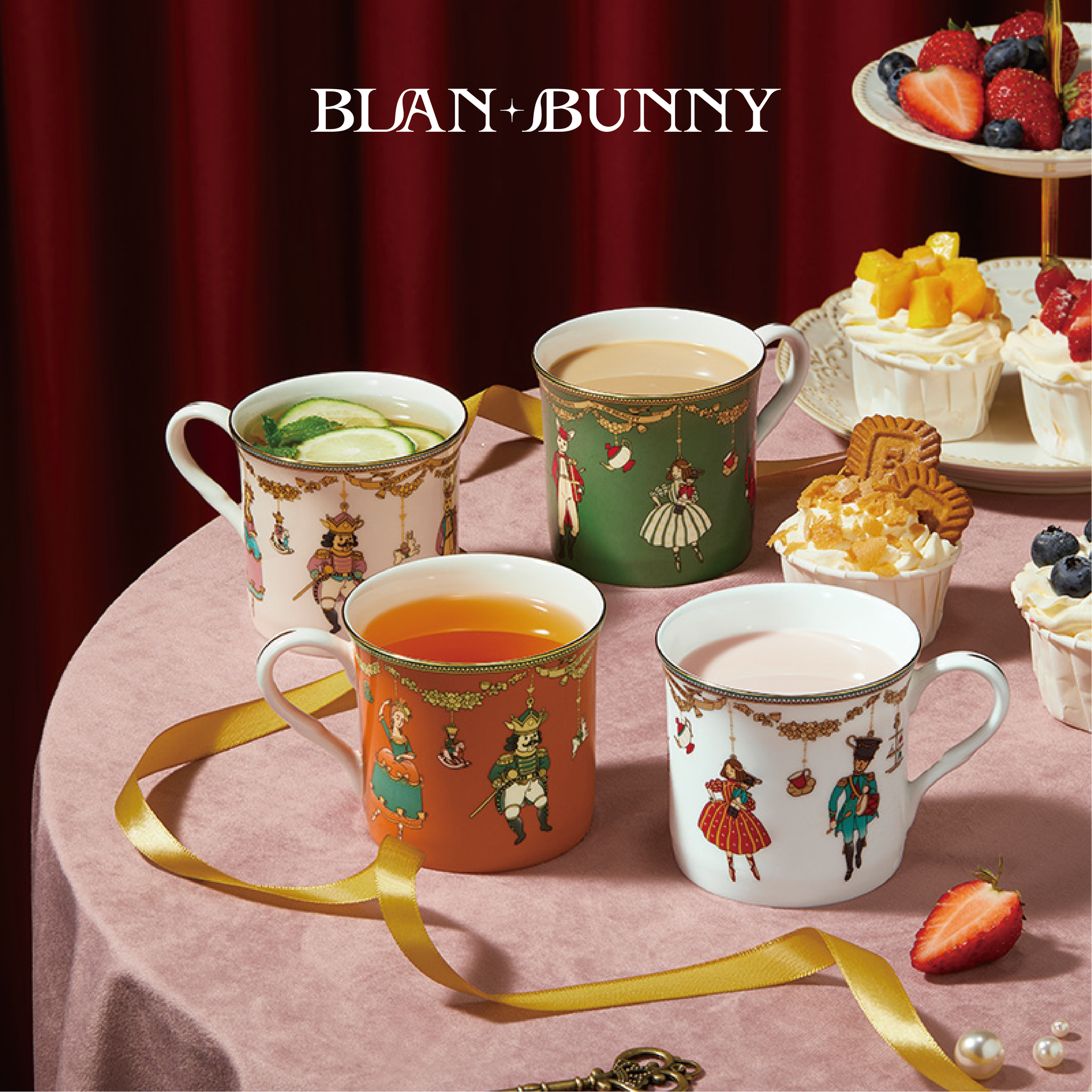 Nutcracker Bone China Mug