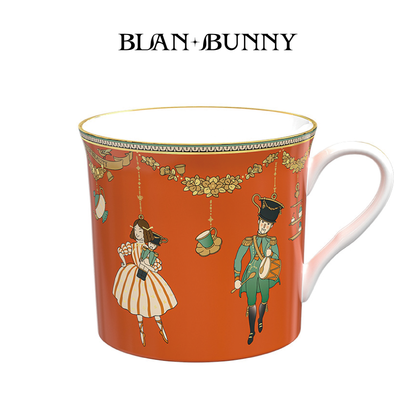 BlanBunny New Nutcracker Bone China Mug Fun Design Water Cup Birthday Gift