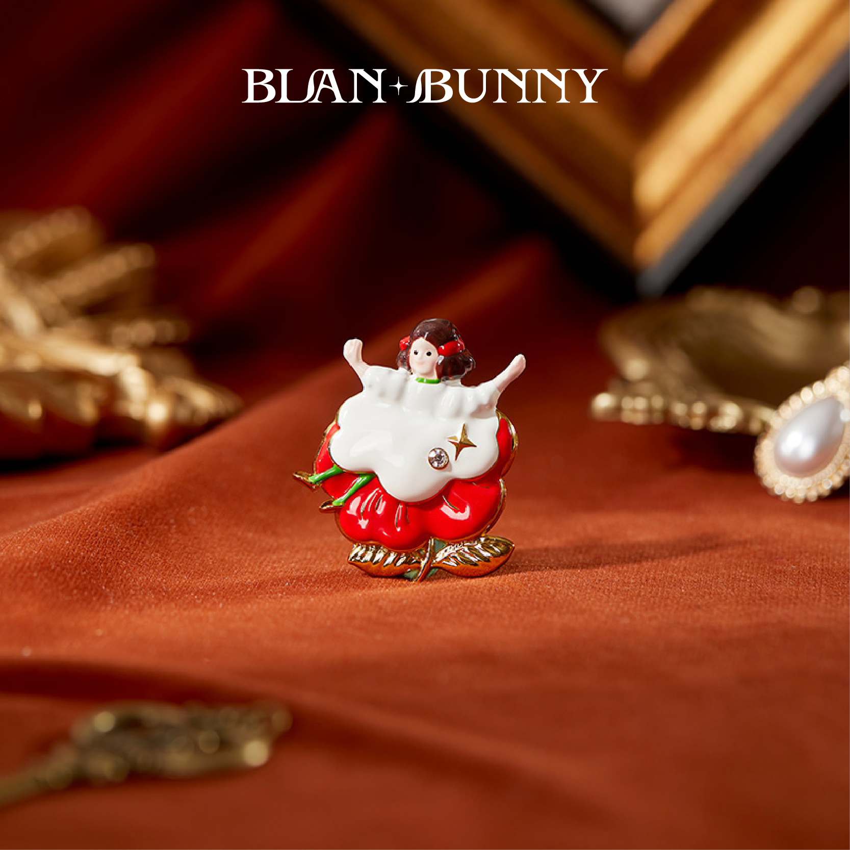 Nutcracker Enamel Pin Brooch