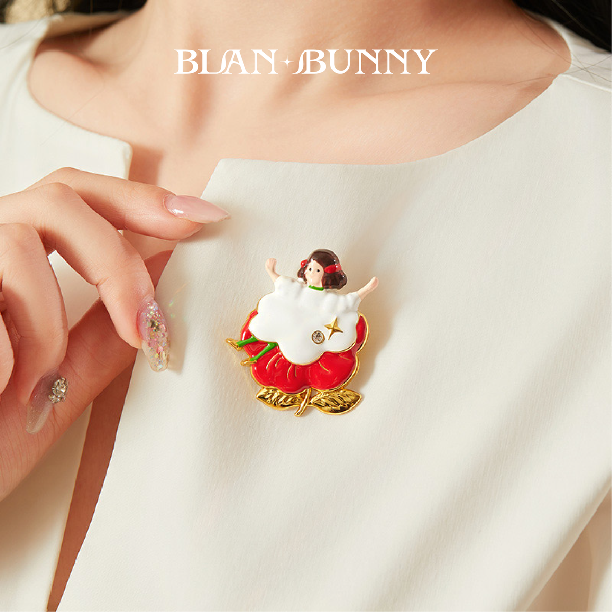 Nutcracker Enamel Pin Brooch