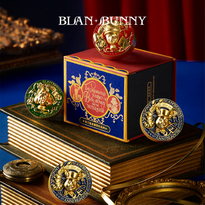 BlanBunny Nutcracker Magnetic Car Diffuser 3D Alloy Air Vent Freshener – Long-Lasting Car Fragrance