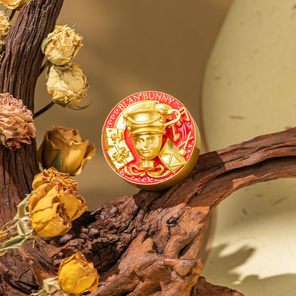 BlanBunny Nutcracker Magnetic Car Diffuser 3D Alloy Air Vent Freshener – Long-Lasting Car Fragrance