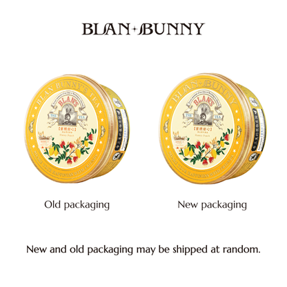 BlanBunny Peach Sweetheart Peach and blueberry Herbal Tea Classic Tin Loose Leaf, Premium Non-Caffeinated Fruit Blend