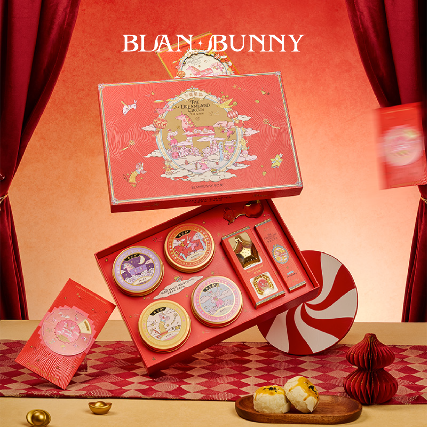 BlanBunny Year of the Horse Limited Fruit & Herbal Tea Gift Set Dream Circus Collection