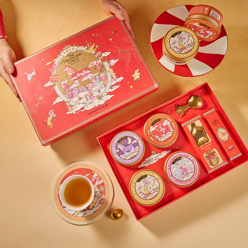 BlanBunny Year of the Horse Limited Fruit & Herbal Tea Gift Set Dream Circus Collection