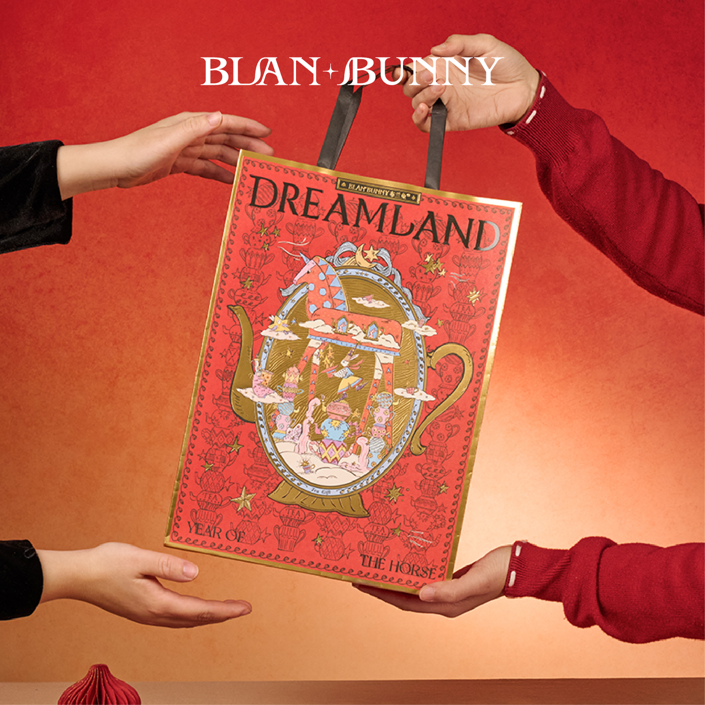 BlanBunny Year of the Horse Limited Fruit & Herbal Tea Gift Set Dream Circus Collection