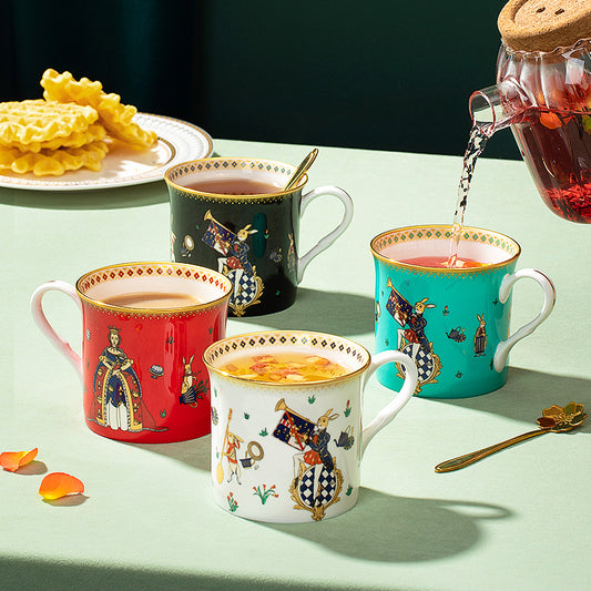 BlanBunny King Bone China Mug Afternoon Tea & Coffee Cup With Gift Box