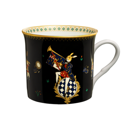 BlanBunny King Mug bone china cup - black