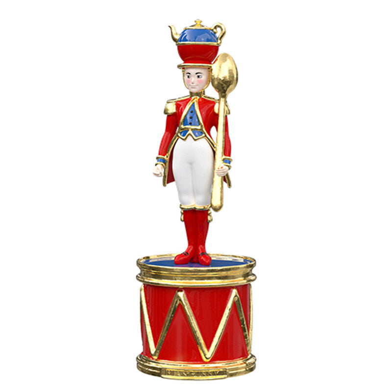 BlanBunny Nutcracker Series Jewelry Box Ornament Organizer for Rings Earrings and Accessories Spoon tin soldier