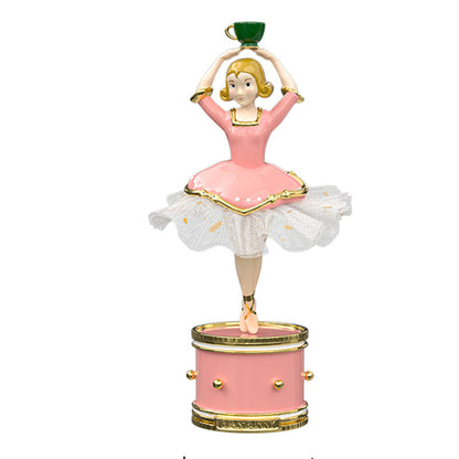 BlanBunny Nutcracker Series Jewelry Box Ornament Organizer for Rings Earrings and Accessories  Sugar plum fairy