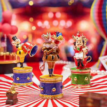 BlanBunny Nutcracker Series Jewelry Box Ornament Organizer for Rings Earrings and Accessories  detail1  image