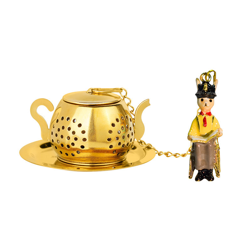 BlanBunny Reading Series Stainless Steel Tea Infuser white background image