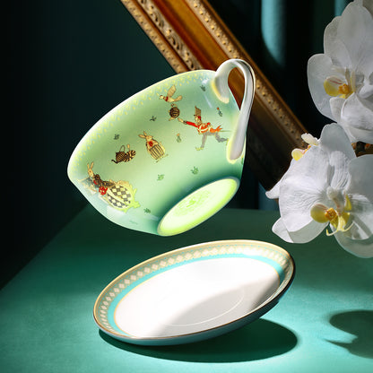 BlanBunny Royal Garden Glass Teapot Gift Set with Infuser show special image