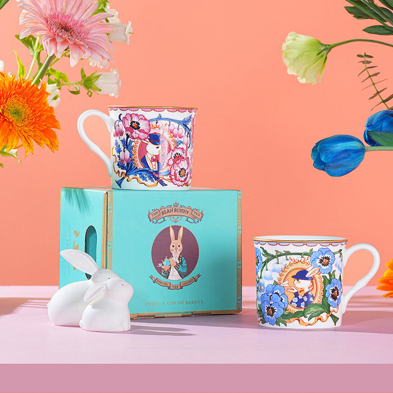 BlanBunny Shakespeare Garden Bone China Mug Show Image