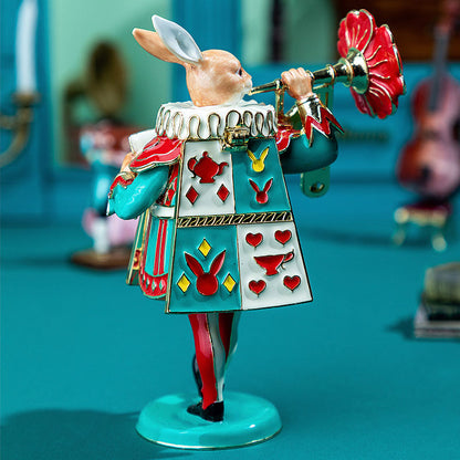 BlanBunny Ziv Jewelry Box Organizer for Rings Earrings and Accessories back